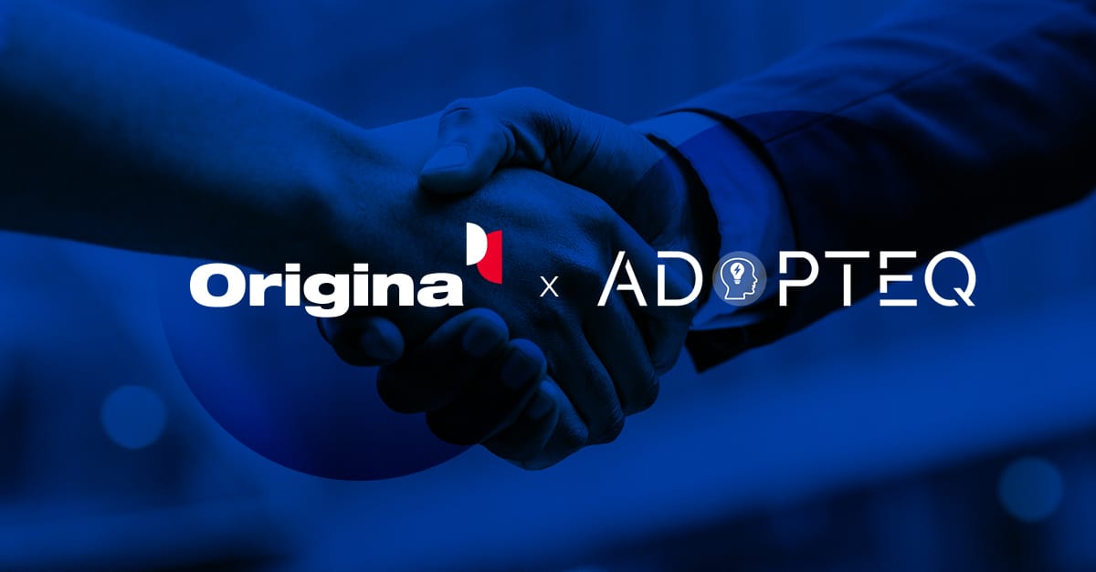 Adopteq and Origina partnership announcement