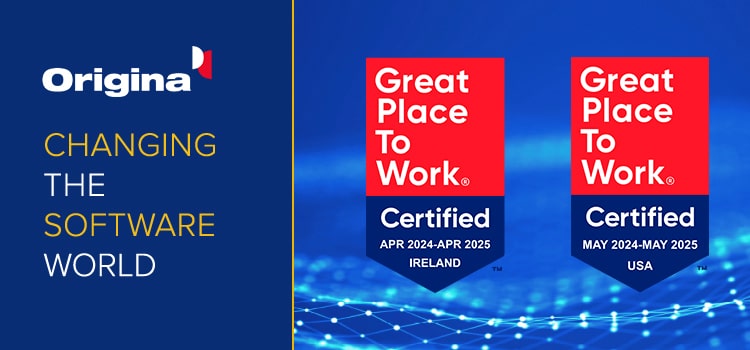 Origina earns Great Place to Work awards in Ireland and U.S. for 2024-2025